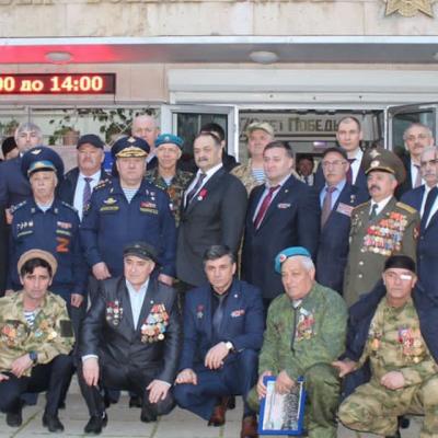 Воины-интернационалисты Кизилюрта приняли участие в патриотическом проекте «Вахта Героев» в Махачкале