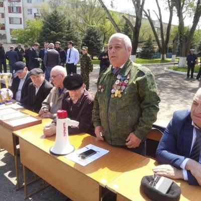 Воины-интернационалисты приняли участие на мероприятии, посвящённом Дню призывника