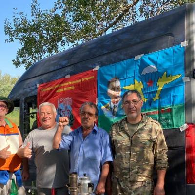 Ветераны Афганистана Кизилюрта с визитом посетили Кумторкалинский район